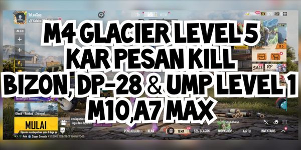 ชุด M4 GLACIER ระดับ 5 พร้อมอาวุธเท่ๆ