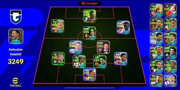 KOLEKTİF 3249 | NEUEUR DB KIRIK | BUKAYO SAKA | ROMARIO | SNEIJDER | VERON | MATHHAUS | CHELLINI | UEDA DB KIRIK | 4 MENAJER GÜÇLENDİRİCİ