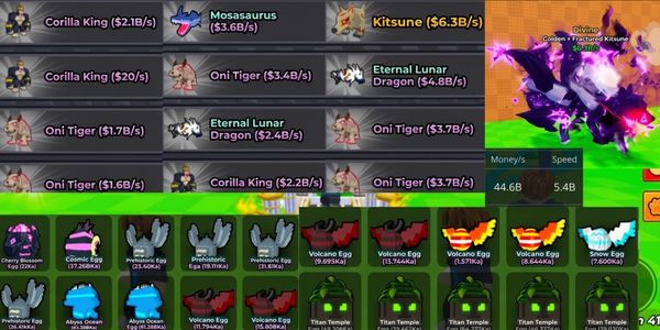 KITSUNE GOLDEN + FRACTURED / REDDITO 44,6B / VELOCITÀ 5,4B / LATE GAME