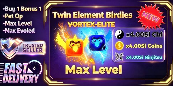 Ninja Legends - Uccellini Gemelli Elementali Livello MAX