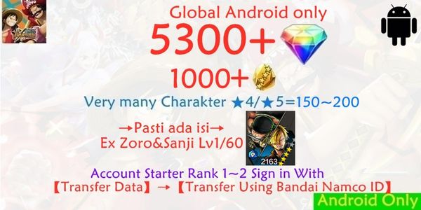 Account OPBR One Piece Bounty Rush-22