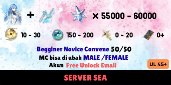 Reroll Account READY GACHA Starter [SEA] - 29