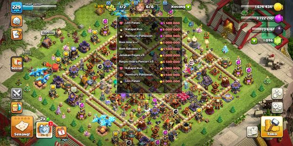 Town Hall 16 DEFF HAMPIR MAX - SKILL HERO GG