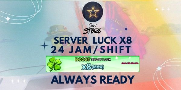 Server Luck x8