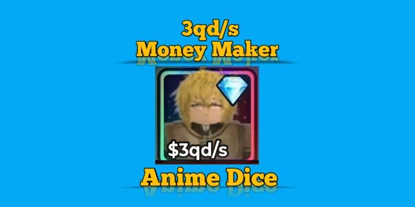 Anime Dice - Fazedor de Dinheiro 3qd/s