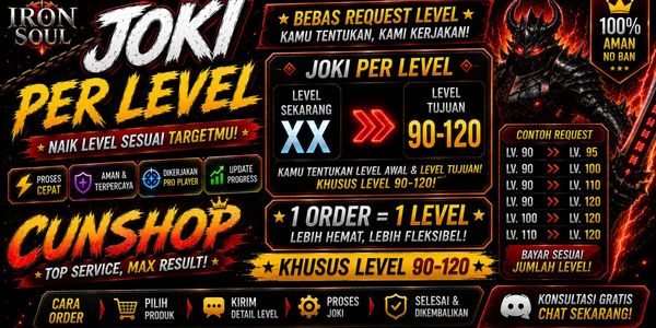 LEVEL BOOST (FOR LV 90+) | IRON SOUL: DUNGEON