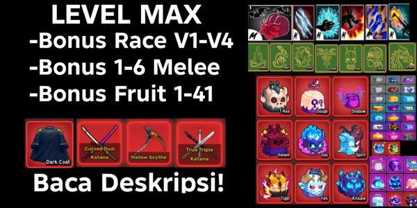 حساب مستوى أقصى - Blox Fruits