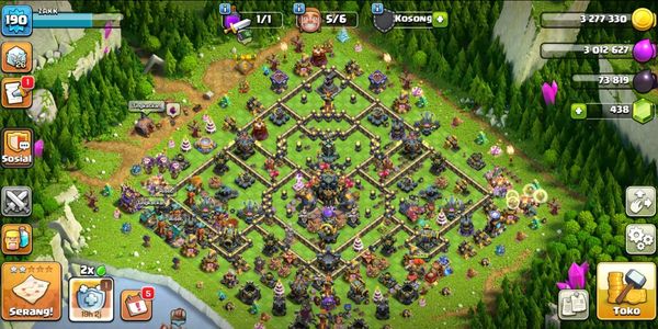 Th 17 Murallas Todas al Máximo (Oro) | Defensa Buena | Héroe Alto Nivel 84+91+51+65+44+16. | Equipo Héroe Berskill Épico (10) Cuenta Buena Más Barata!