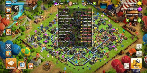 Town Hall 17 แม็กซ์ป้องกันเต็ม