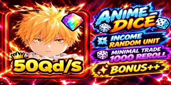 Anime Dice 50Qd/S 머니 메이커 유닛
