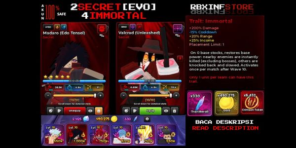 2 SECRET EVO | 4 IMMORTAL