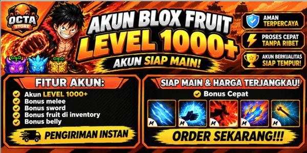 Blox Fruit Account Level 1000+