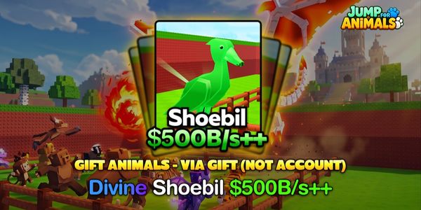 [INSTANT GIFT] SHOEBILL DIVINE 500B/s | OP PET Jump for Animals! | FAST & SAFE PROCESS