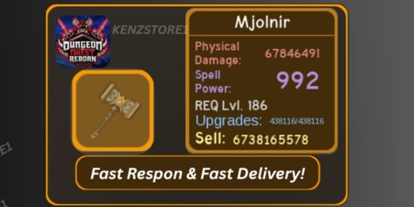 Mjolnir - Efsanevi Silah Seviye 180+