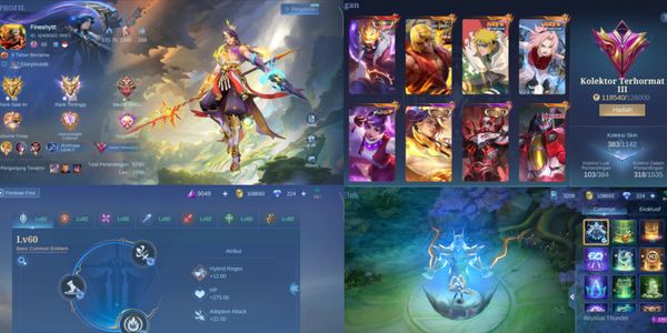 GÜNSTIGER SULTAN ML ACCOUNT EX IMORTAL 383 SKINS ALLE MAX SKIN LEGEND FRANCO STREET FIGHTER CHOU COLLECTOR 2 MINATO SAKURA