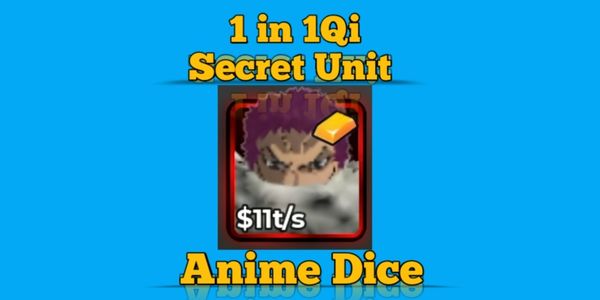 Anime Dice - Secret Unit 1 in 1Qi