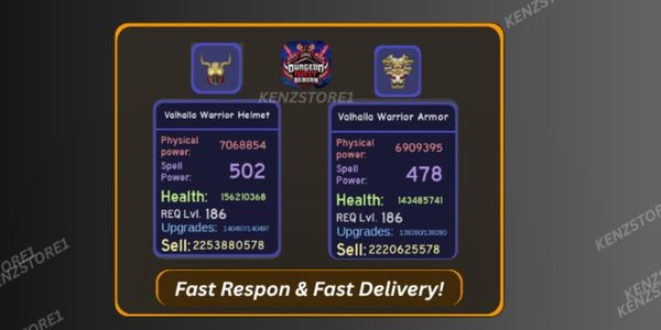 Mavi Valhalla Savaş Seti lv180+