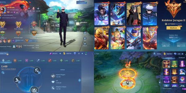 ML ACCOUNT JURAGAN 2 GÜNSTIG EX GLORY SKIN 605 ALLES MAX RECALL "TAS" ROT LEGEND SKIN 2 COLLECTOR 5 COLLAB SKINS VIELE GUTE WR