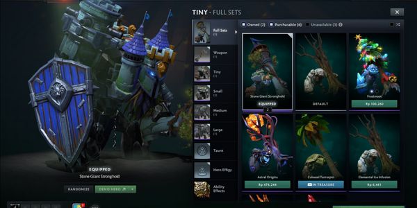 Strong Giant Stronghold (Tiny Set)