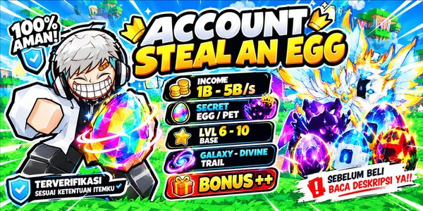 스타터 계정 수입 1B-5B/s | Steal An Egg