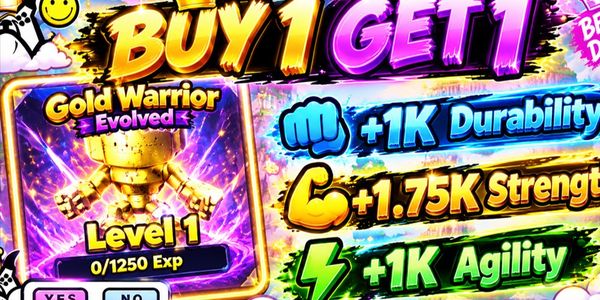 Gold Warrior - Muscle legend