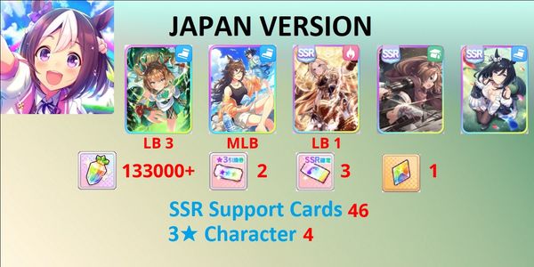 [Account] Umamusume Pretty Derby लिमिटेड सीरीज़ 29
