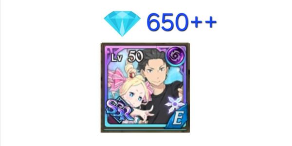 다이아몬드 계정 + SUBARU & BEATRICE [ASIA] 콜라보 RE:ZERO