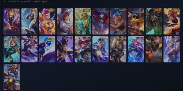 #ID566 | Android & iOS | 608 Skins | Mega Collector 4 | 2 Legend | 1 Kung Fu Panda | 1 KOF | 2 Transformers | 1 Sanrio | 2 Collector