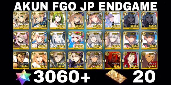 FGO JP SQ Account Penta Support + SSR