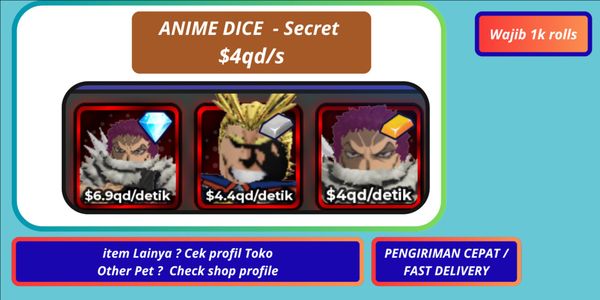 Anime Dice - Para Kazandıran Birim