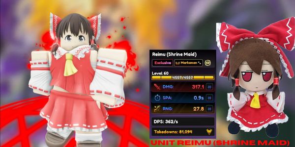 Reimu (Shrine Maid) Exklusive Göttliche Werte