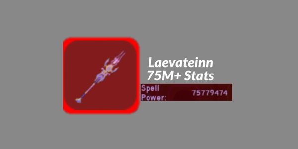 75M+ Laevateinn (187+) | Dungeon Quest Reborn