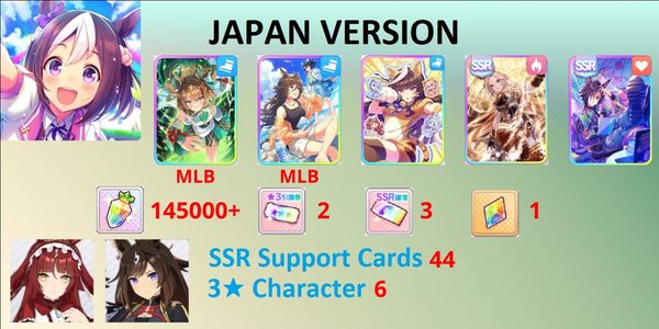 [Account] Umamusume Pretty Derby लिमिटेड सीरीज़ 34
