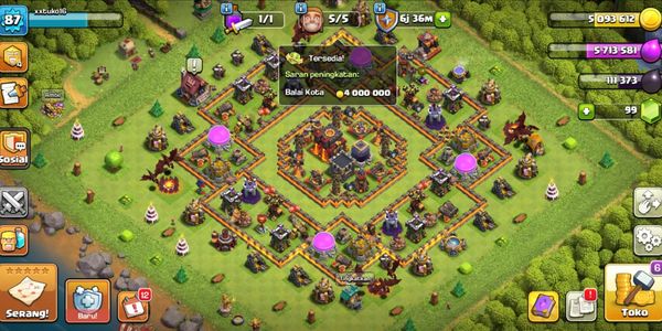 Town Hall 10 MURAH MERIAH