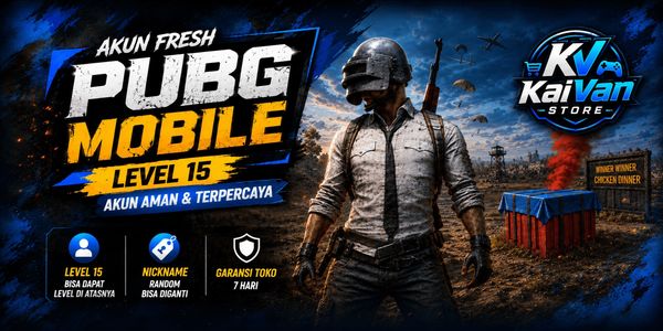 Fresh Account PUBG Mobile Level 15