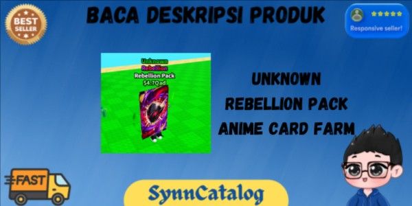 Unknown Rebellion Pack | Anime Card Farm