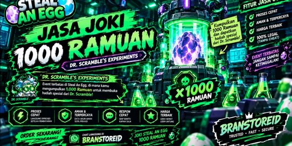 Boost 1000+ Potion Dr Scramble + BONUS!! | Steal An Egg
