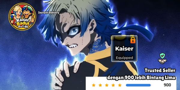 Akun Murah LV10 World Class Kaiser Style + Bonus Lucky Spins | Blue Lock Rivals