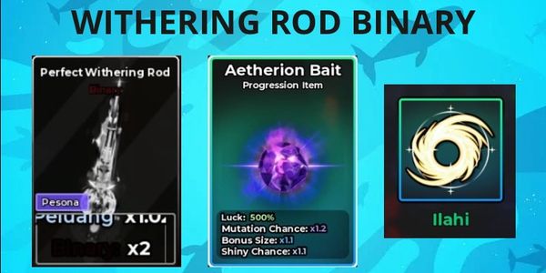 Withering Rod Binary Ability Divine Account
