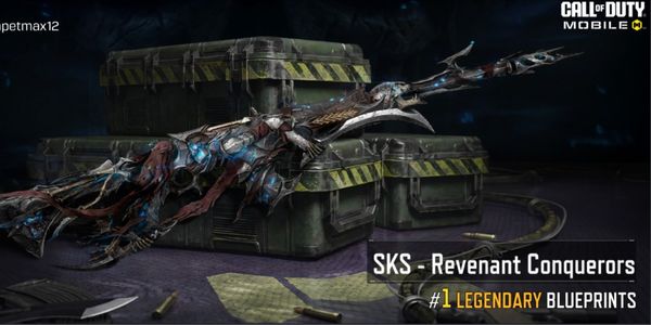 Call of Duty Mobile account plain Legend SKS