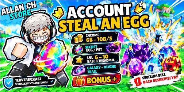 Starter-Account Einkommen 6B-10B/s | Steal An Egg