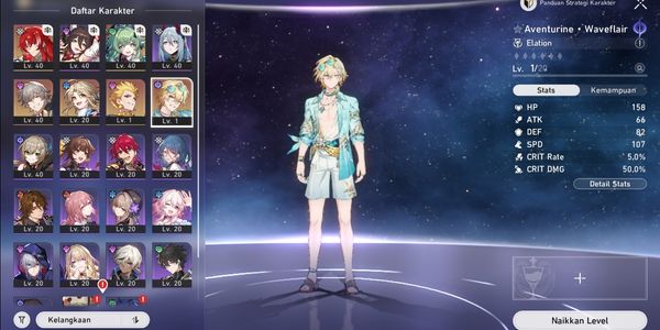 Aventurine Wafeflair, Gilgamesh, Huohuo