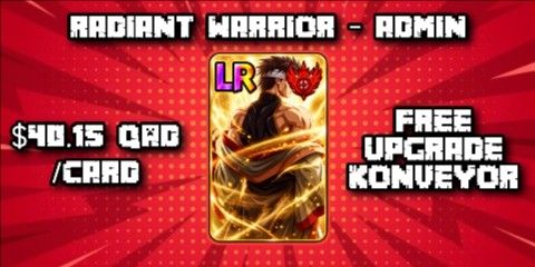 Radiant Warrior | $40.15Qad/card ( Admin )