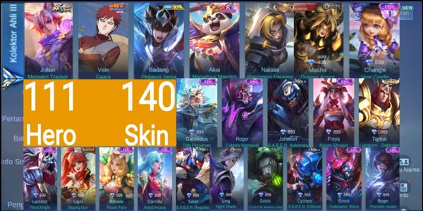GG Mobile Legends Account CHEAP PROMO (#28)