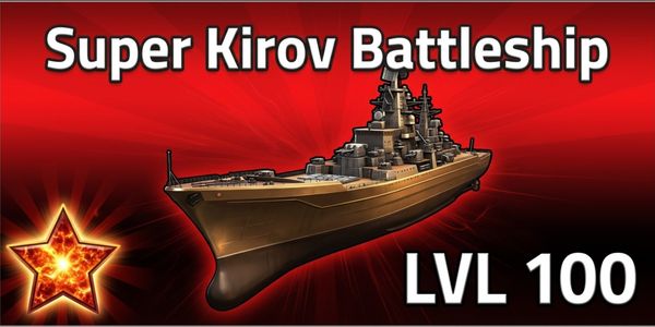 Limited Edition Super Kirov BattleShip