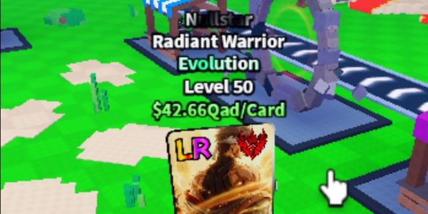 Anime Card Farm | RADIANT WARRIOR - NULLSTAR