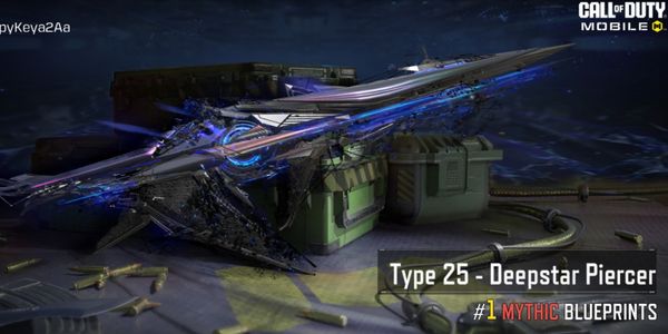 Call Of Duty Mobile खाली खाता Mhytic Type25 स्किन
