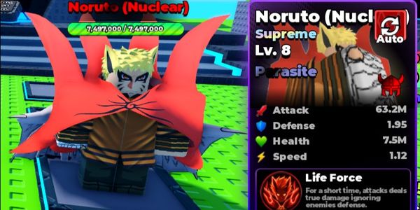 Noruto / Naruto Parasite Nucléaire [ niveau 8 ] + Viking