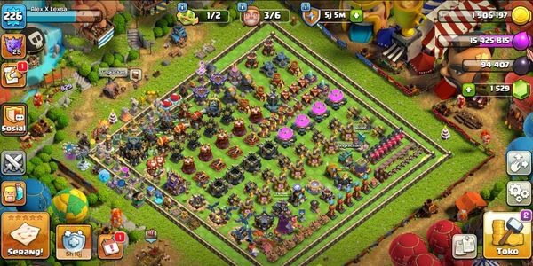 Th 17 Base Muro Todo Maxx(Oro) | Deff GG Queda Poco | Héroe Alto Nivel 90+90+66+70+42+16 | Equipo de Héroe con Habilidad Épica (13) Cuenta Buena GG Más Barata