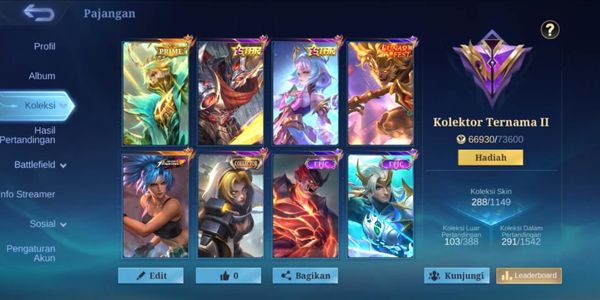 Compte Mobile Legends stylé - Garantie magasin